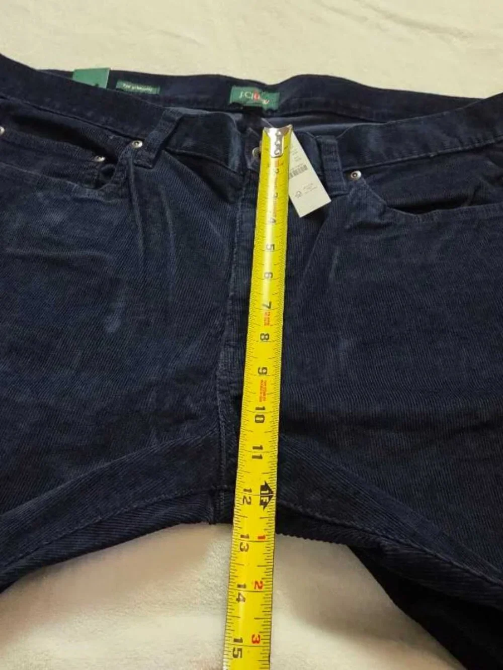 New 36x30 J.Crew 770 straight-fit five-pocket pant in stretch corduroy Navy cord